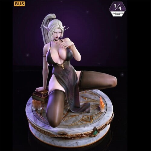 Modelo de resina BUS Studio WOW Sylvanas Windrunner en stock poste de asiento EX 2 cuerpo - Imagen 1 de 4