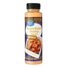 Great Value Boom Boom Shrimp Sauce 10.5oz Bottle
