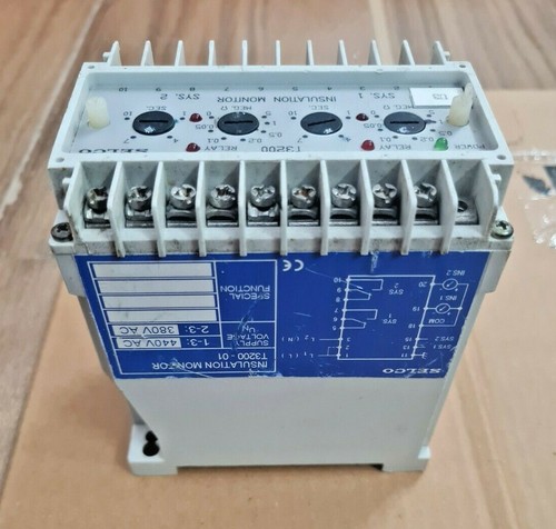 SELCO T3200-01 INSULATION MONITOR RELAY - Picture 3 of 5