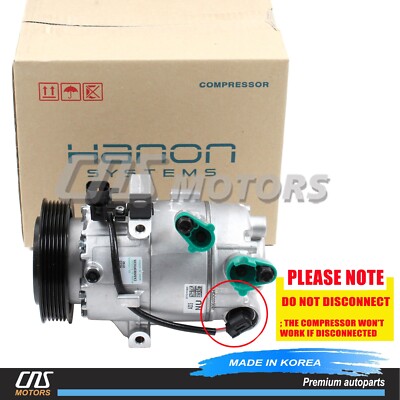  GENUINE  A/C Compressor w/ Clutch for Hyundai Elantra Kia Forte OEM 97701F2800
