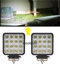 2x 12V 24V Flood Spot Beam Light Lamp 48W Truck Offroad SUV Van ATV 4x4 boat 4WD