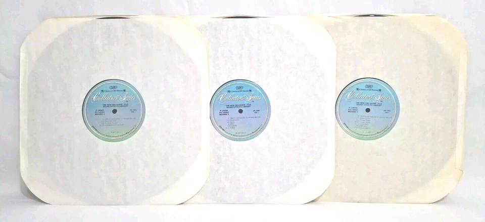 Vintage 1977 The New CBS Audio-File 90+ Sound Effects Library 3 Vinyl Record Set - Image 4 of 4