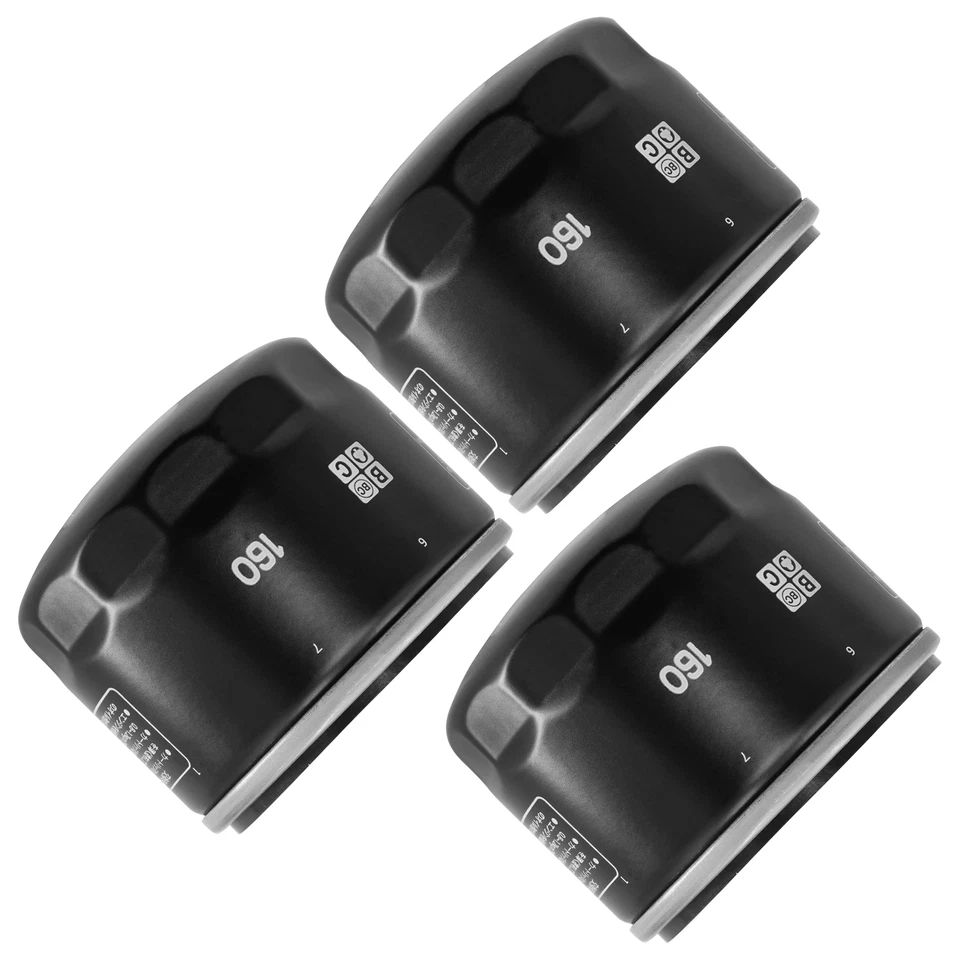 Paquete de 3 filtros de aceite para BMW 800GT GS F800GT F800GS F800-GS Adventure 798 2007-2014 Foto 4 de 4