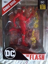 DC Multiverse Page Punchers The Flash  Barry Allen  W Comic 7  Figure Mcfarlane
