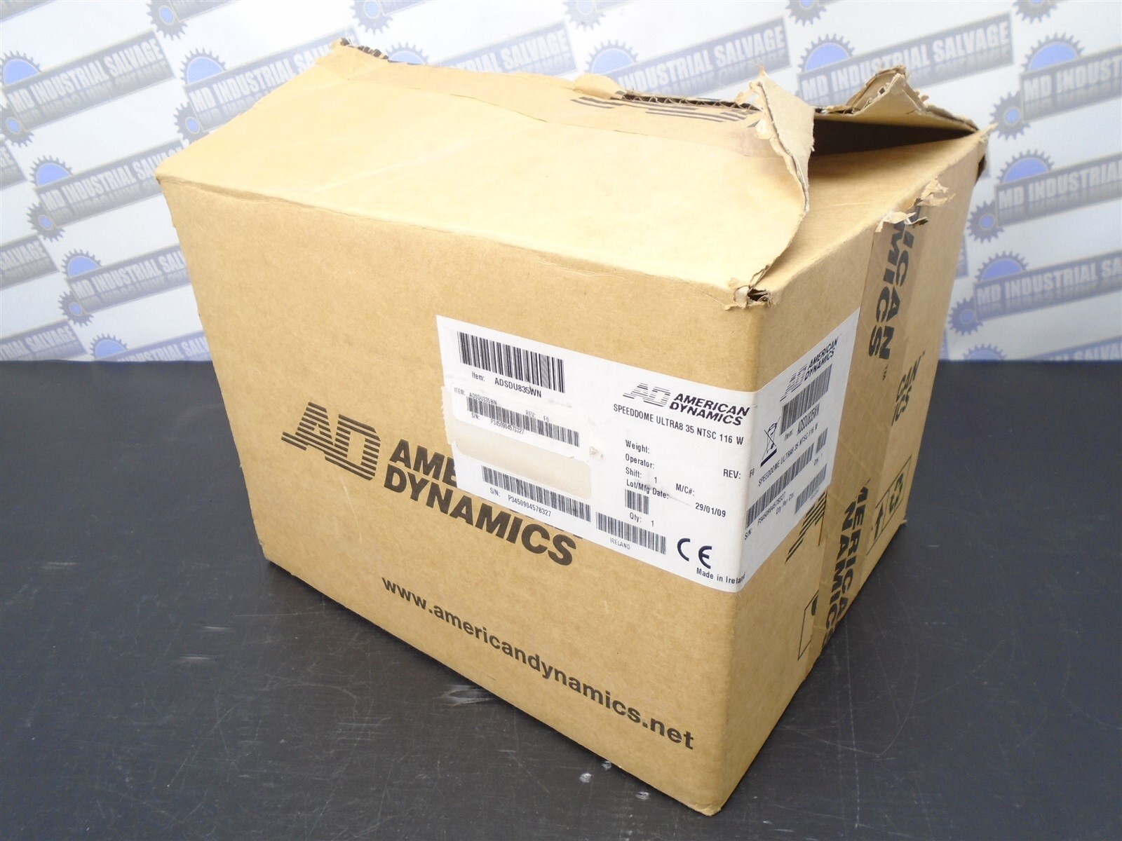 American Dynamics - ADSDU835WN - SpeedDome Ultra 8 35x Series 540TVL Indoor -NEW