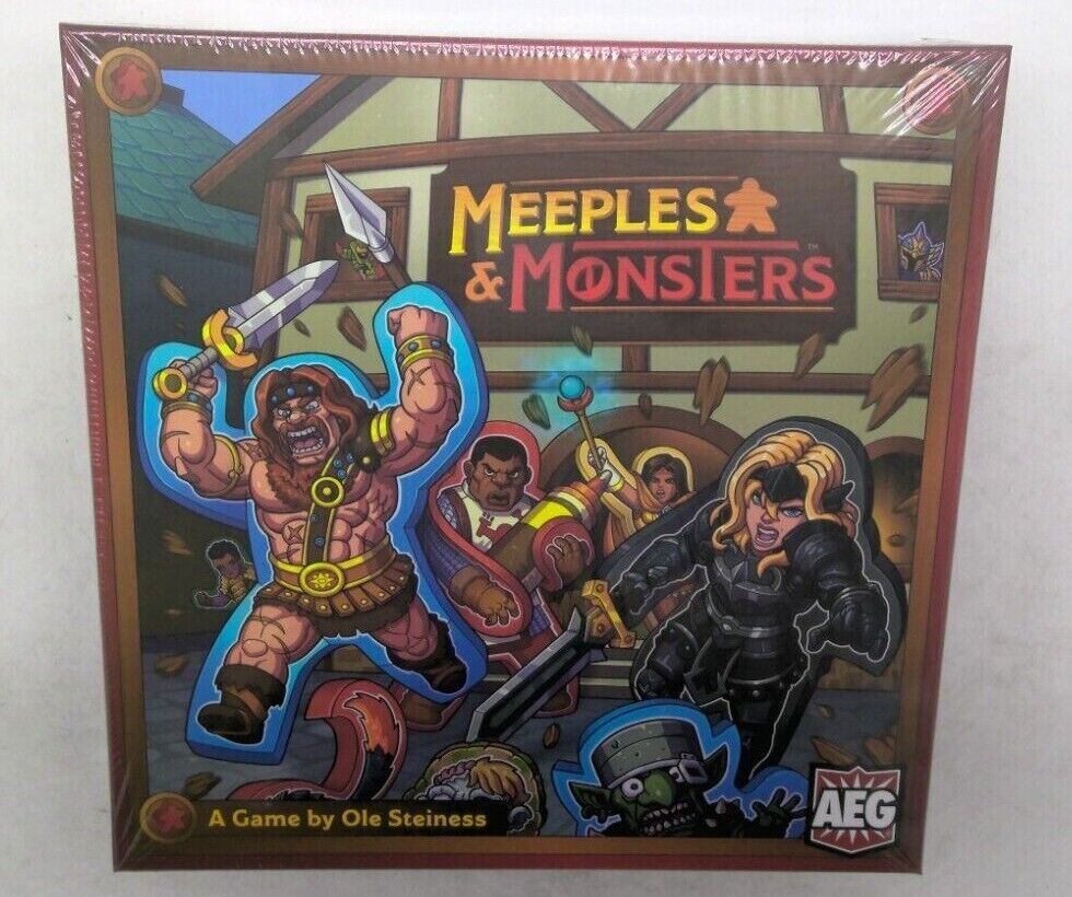 Meeples And Monsters Board Game BRAND NEW & SEALED