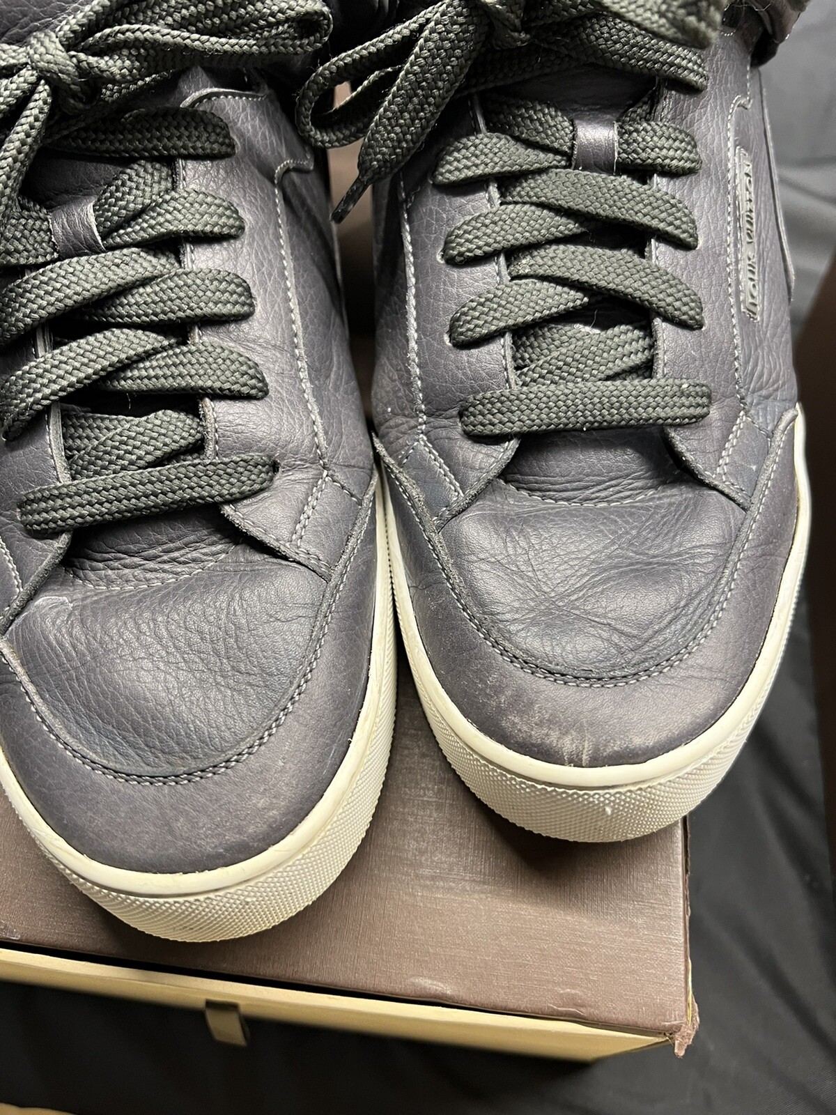 LV KANYE WEST Patchwork, Creme Don, Anthracites. 3 pairs. BEST PRICE on ebay!!! image 5