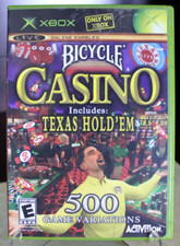 Bicycle Casino (Microsoft Xbox, 2004) Includes Manual