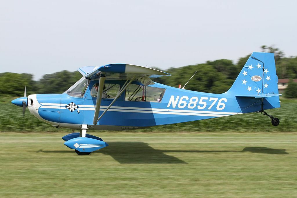 American Champion Citabria 7GCBC Airplane Desktop Kiln Dried Wood