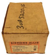 Siemens OLR0400CS1 ALLIS 600 V 2.5-4.0 A Adjustable Overload Protection Relay