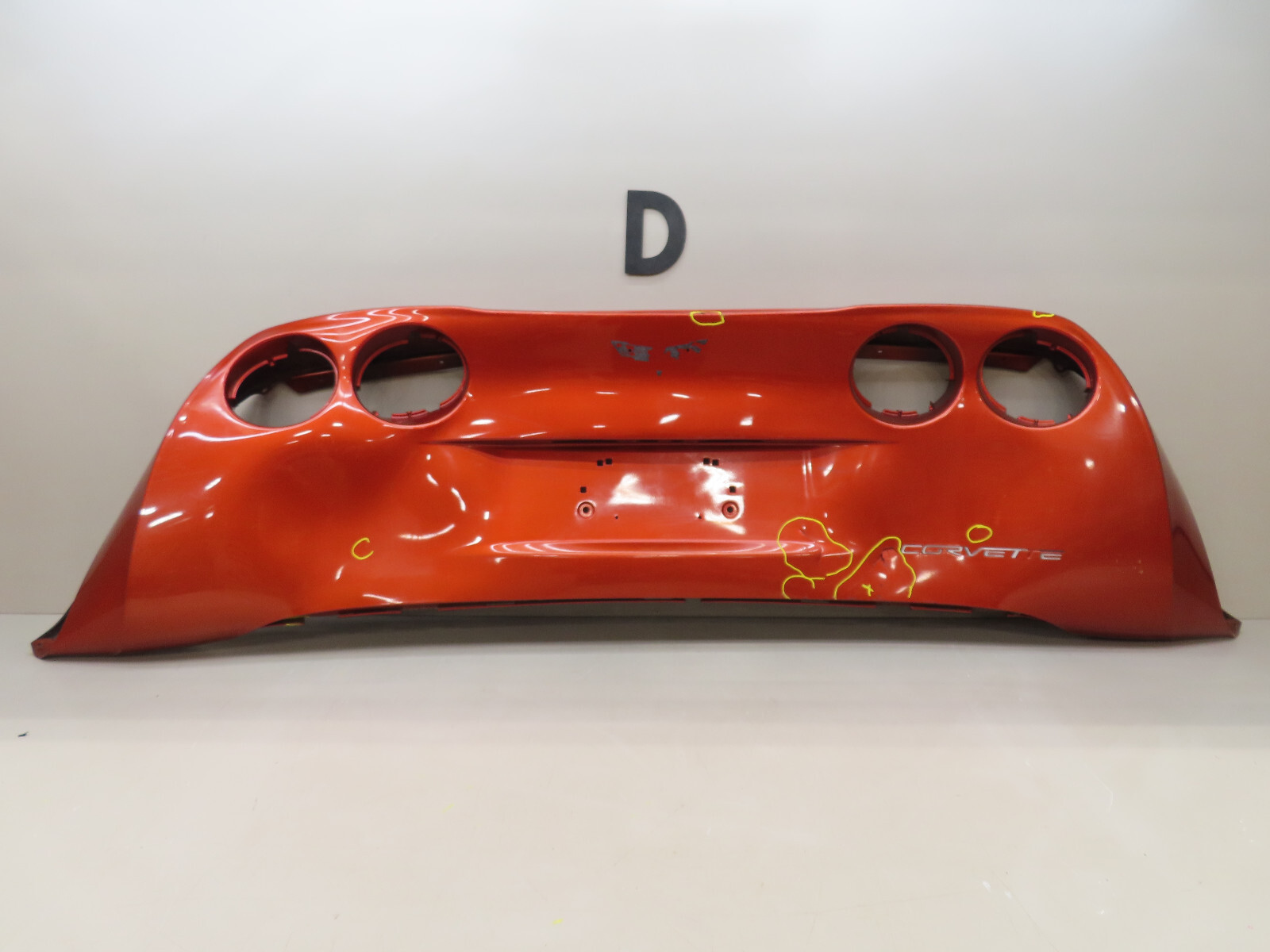 2005-2013 Chevy Corvette C6 Rear Bumper Cover OEM 15782910