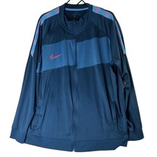Nike Dri-Fit Track Jacket  Men  s  Size XXL  Blue  Full Zip  Training Gym Basketball