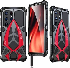 Heavy Duty Metal Shockproof Armor Case For Samsung Galaxy S25 / S24 Ultra Cover