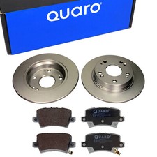 QUARO Bremsscheiben Bremsbeläge Hinten für HONDA Civic VIII FN FN