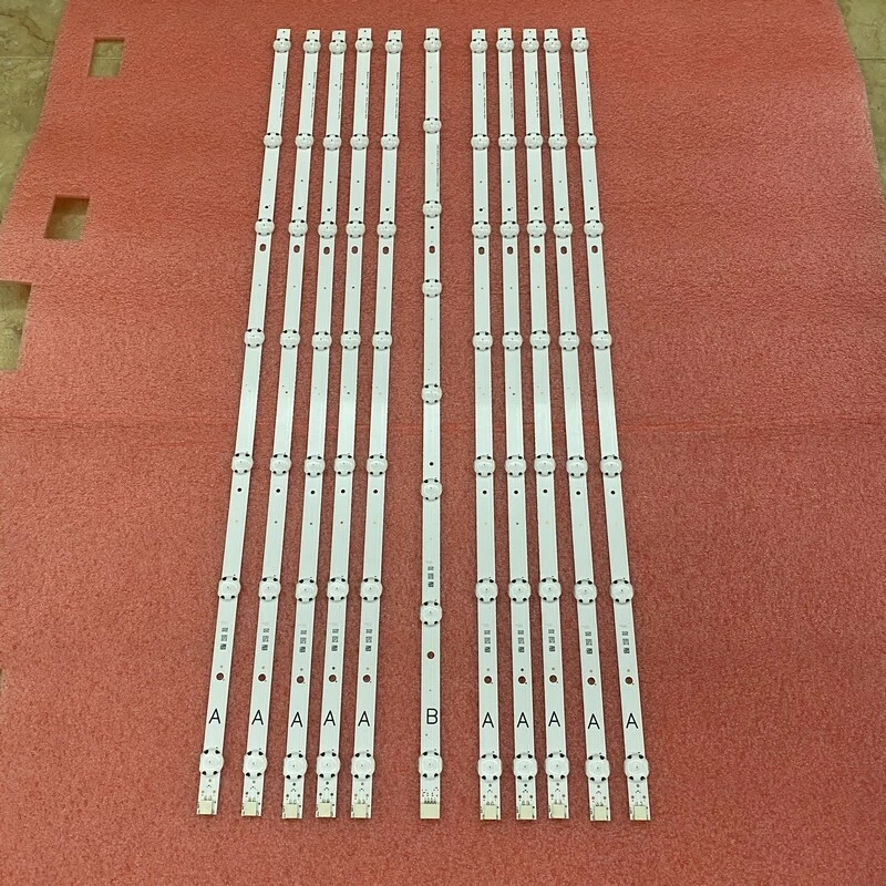 LED 灯条套装适用于 HITACHI 65HK6500 65HL7100U U65L7000 65HL8000 VES650QNTL-2D-U11 — 第 2/4 张图片