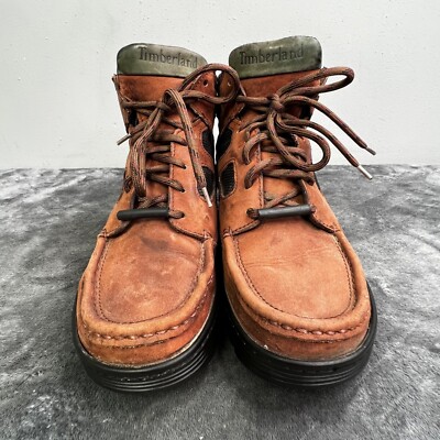 Timberland Hiking Boots size 7 Men Gore Tex Brown Green  display picture 3