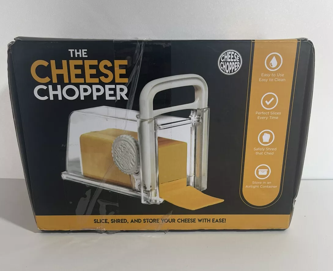 The Cheese Chopper™ The LegenDairy New Cheese Device Slice Shred Store Easy