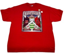 Vtg Anaheim Angels 2002 American League Championship T Shirt 2XL Authentic NEW