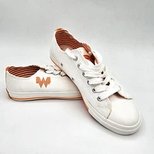 New Whataburger White Canvas Sneaker Unisex Women's 8 / Men's 5  Texas