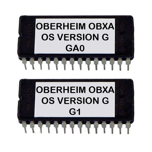 Oberheim Ob-Xa Rev G Firmware OS Eprom Set Obxa Latest Version ROM Eprom - Bild 1 von 3