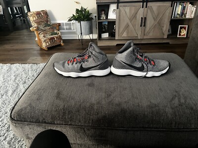 シューズ(男性用) NIKE HYPERDUNK 2017 DARK GREY Nike Hyperdunk 2017 Dark Grey Bright Crimson Men's - 897631