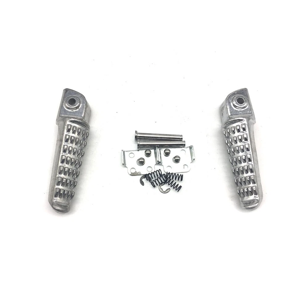 Silver Rear Foot Peg Bracket For Kawasaki Ninja ZX6R 2005-2008 ZX6RR 2005-2006 - Image 4 of 4