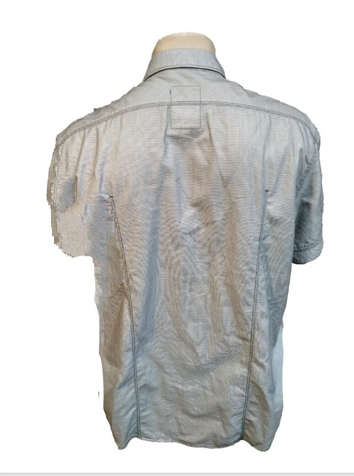 G-STAR Camisa Hombre Talla XL Gris Bolsillos Foto 2 de 4