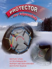 Felgenschutz für Schneeketten (14-19 Zoll Felgen, Nachrüstbar)