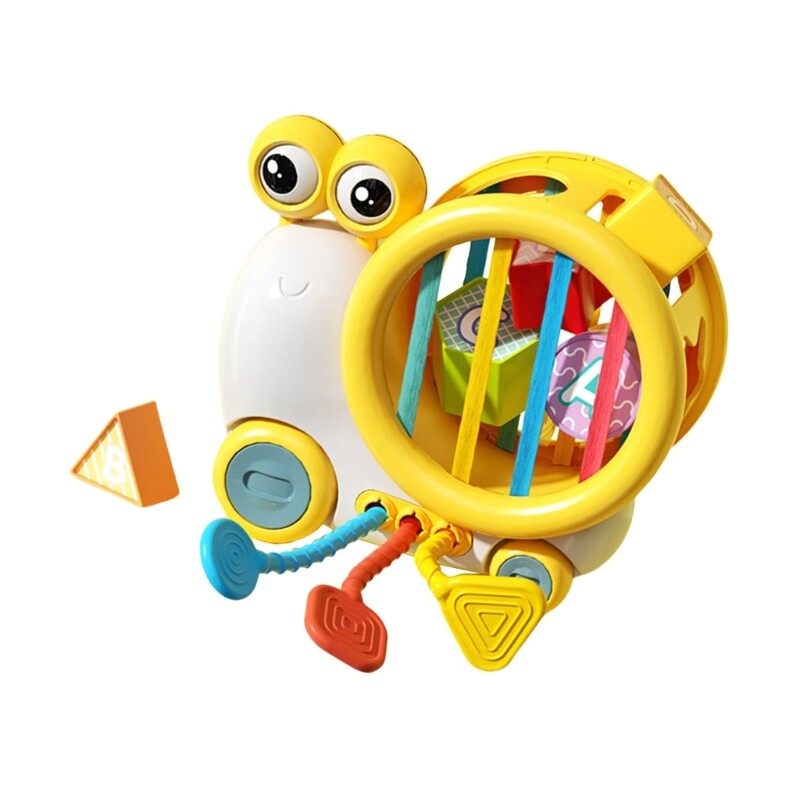 Kids Counting Toy Colorful Teether Educational Toy Fine Motor and Sensory Toy