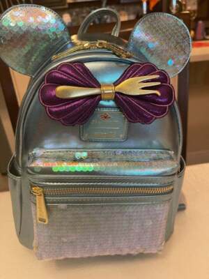 Disney Cruise Line Eclusive Little Mermaid Ariel Backpack | eBay display picture 2