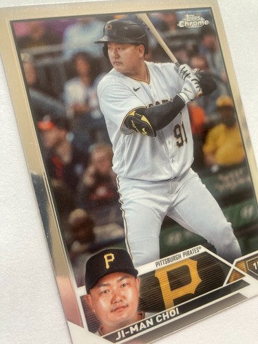 Lot 2 Baseball cards Bryce Miller Seattle Mariners + Ji-Man Choi Pittsburg Pirat - Picture 14 of 24