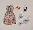 Complete Original Vintage 1965 Barbie Brunch Time #1628 Fashion Playset