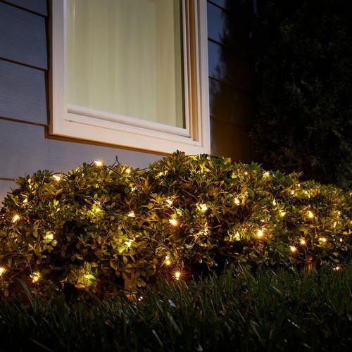 GE StayBright 150 LED warmweiße Net Style Lichter Neu - Bild 2 von 3