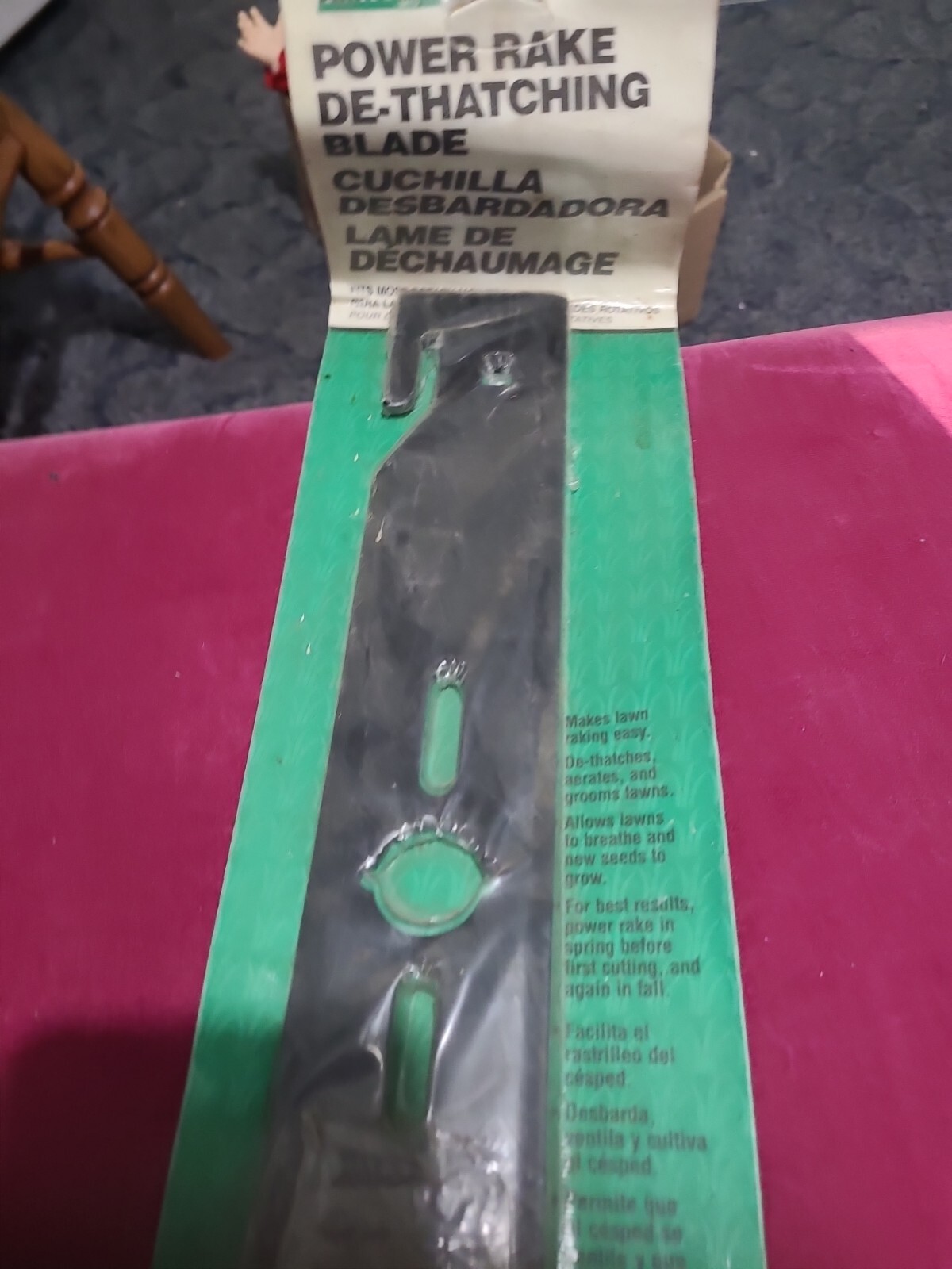 Arnold 16" Power Rake DeThatching Blade Fits most Rotary Mowers NEW SEALED eBay