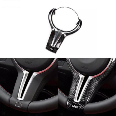 Carbon Fiber Steering Wheel Trim Replace For BMW F80 M3 14-18 F10 M5 2011-2016