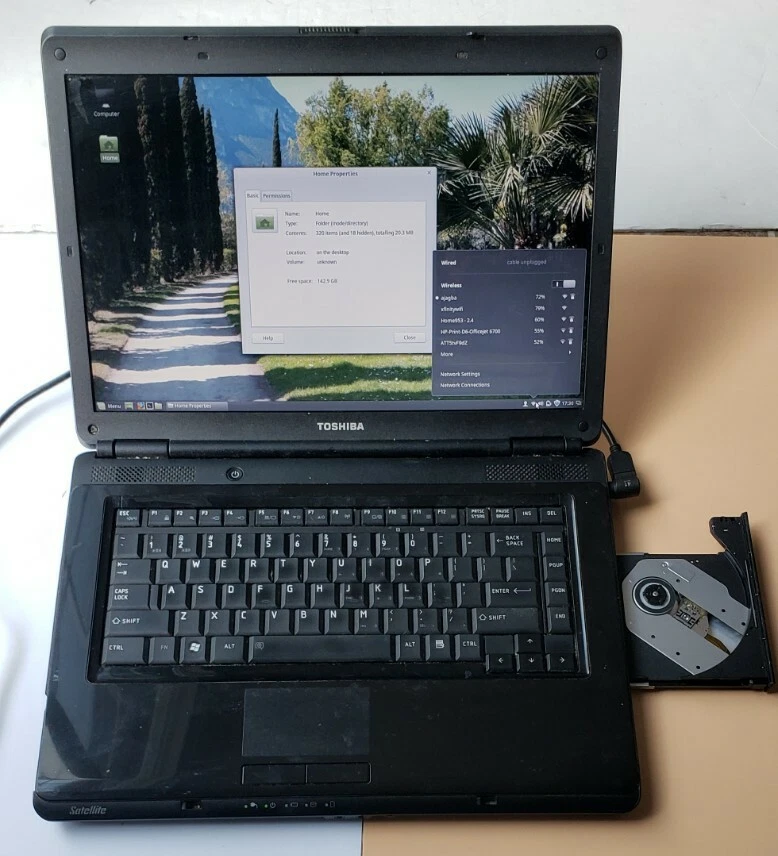 TOSHIBA SATELLITE L305-S5891 Intel Pentium Dual 2GB RAM 160GB HDD LINUX - Image 4 of 4