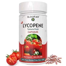 Bloofah Tomato Powder Capsules 500mg - 120 Count (Lycopene) Natural Suppliment