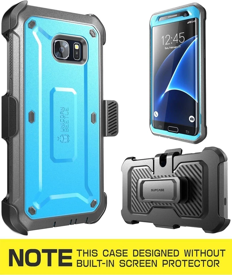 For Samsung Galaxy S7 Edge, Shockproof With Rotatable Holster Hard Case SUPCASE - Image 2 of 4