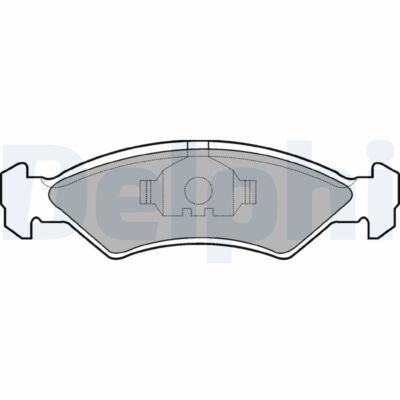 DELPHI LP351 Bremsbelagsatz, Scheibenbremse für FORD
