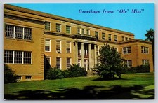 The University of Mississippi School of Chemistry and Pharmacy Vintage Postcard