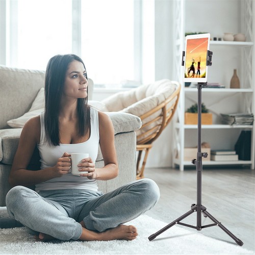 Adjustable Floor Mount Stand Tripod Holder For iPad 2 3 4 Mini Air Retina Tablet - 第 5/12 張圖片