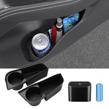 Canvcle Car Door Side Storage Box and Trash Can for 2021-2025 2026 Nissan Rog...