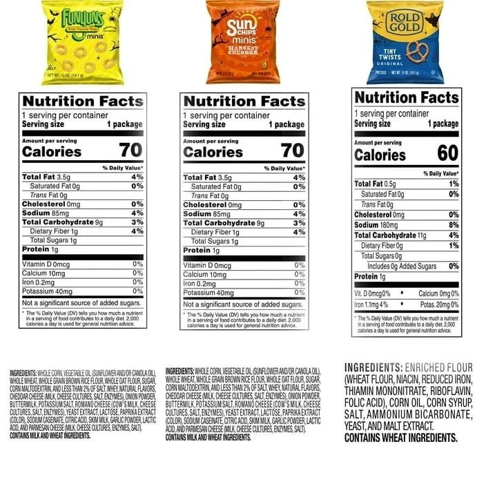 Mini mezcla de fichas Frito-Lay Tombstone paquete de variedad, 0,5 oz., 130 ct. Foto 2 de 4