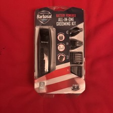 Barbasol All-in-One Grooming Kit Battery Powered, 7-Piece (CBT1-4500-BLK)