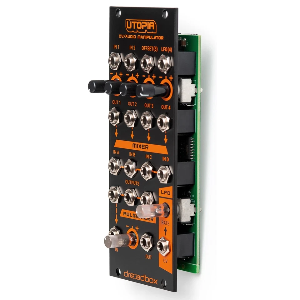 Dreadbox Utopia Black Light - Attenuator Modular Synthesizer - Bild 2 von 2