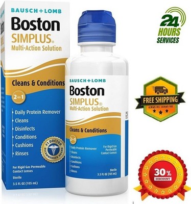 Boston SIMPLUS Multi-Action Solution, 3.5 Fl Oz