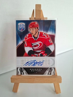 Brandon Sutter Be aPlayer Hockey 2009-10 Signatures Autograph Carolina - Bild 1 von 2