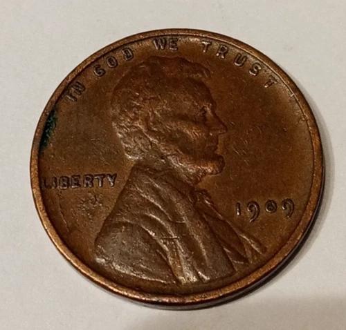 1909-P VDB Lincoln Wheat Cent In AU Condition
