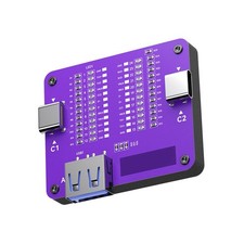 USB-C Fast Charging Cable Tester with 12 LED Indicators for Phone Repair