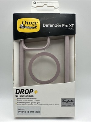 OtterBox Defender XT Clear MagSafe Apple iPhone 15 Pro Max Mountain Frost   New